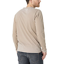 Timezone Ripped Basic - maglia a maniche lunghe - uomo, Beige