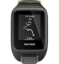 TOM TOM Runner 3 GPS-Uhr Multisport, Black/Green