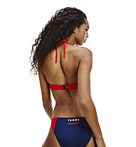 Tommy Hilfiger Fixed Triangle RP - Bikini - Damen, Red/Blue