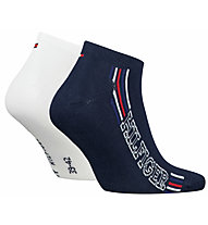 Tommy Hilfiger Sneaker M - kurze Socken - Herren, White/Blue