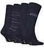 Tommy Hilfiger Tin Giftbox Tommy 4P - Socken - Herren, Blue