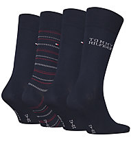 Tommy Hilfiger Tin Giftbox Tommy 4P - Socken - Herren, Blue