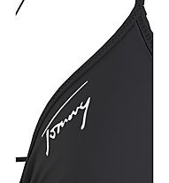 Tommy Hilfiger Triangle RP - reggiseno costume - donna, Black