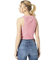 Tommy Jeans Crop Timeless Circle - top - donna, Pink