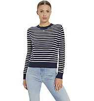 Tommy Jeans Essential - maglione - donna, Blue/White