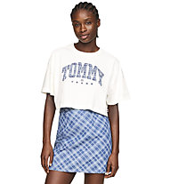 Tommy Jeans Explorer Crop - T-Shirt - Damen, White