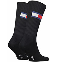 Tommy Jeans Flag - calzini lunghi , Black