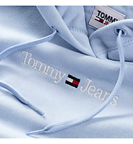 Tommy Jeans felpa con cappuccio - donna , Light Blue