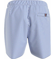 Tommy Jeans Medium Drawstring Stripe M - costume - uomo, White/Light Blue 