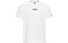 Tommy Jeans Peached Entry Flag - T-shirt - uomo, White