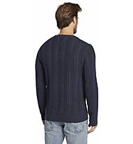 Tommy Jeans Regular Cable - maglione - uomo, Dark Blue