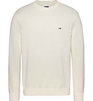 Tommy Jeans Slim Essential C-Neck - maglione - uomo, White