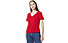 Tommy Jeans Slim Soft V Neck - T-shirt - donna, Red