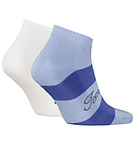 Tommy Jeans Sneaker Rugby 2P - kurze Socken, Blue/White