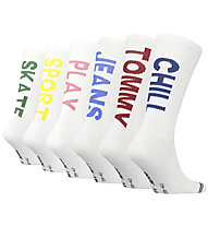 Tommy Jeans TH Uni TJ 3P Box - Lange Socken - Herren, White