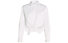 Tommy Jeans Tie Front Cropped - camicia maniche lunghe - donna, White