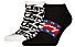 Tommy Jeans TJ Sneaker 2P Tommy Flag - kurze Socken, Black