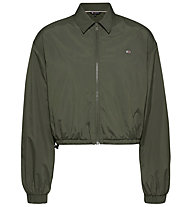 Tommy Jeans TJW Ripstop Cargo Zip Overshirt - giacca tempo libero - donna, Green