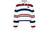 Tommy Jeans Striped Rugby - Polo - Damen, White/Red/Blue