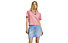 Tommy Jeans Tommy Center Badge - T-shirt - Damen, Pink