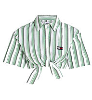 Tommy Jeans Ultra Crop - Kurzarmhemd - Damen, Green