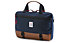 Topo Designs Commuter Briefcase - Tasche/Rucksack, Blue/Brown