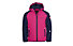 Trollkids Girls Myrkdalen Snow - giacca da sci - bambina, Pink/Blue