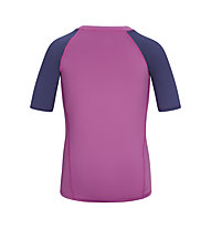 Trollkids Kvalvika T - T-shirt - bambino, Pink/Blue
