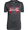 Under Armour Big Logo Hybrid T-Shirt Jungen, Black
