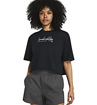 Under Armour Boxy Crop W - T-Shirt - Damen, Black