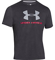 Under Armour UA Sportstyle Logo - T-Shirt fitness - uomo, Black