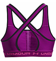 Under Armour Crossback Mid W - Sport-BH mittlerer Halt - Damen , Purple
