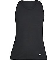 Under Armour Essentials Banded Graphic - top fitness - donna, Black