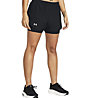 Under Armour Fly By 2-in-1 - pantaloni corti running - donna, Black