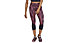 Under Armour Fly Fast Printed Crop - pantaloni 3/4 running - donna, Pink