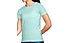 Under Armour HeatGear Armour - T-Shirt fitness - donna, Light Turquoise