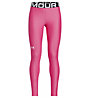 Under Armour HeatGear&reg; Jr - Trainingsleggings - M&auml;dchen, Pink/Black