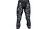Under Armour HeatGear® Printed ¾ - pantaloni fitness - uomo, Black/Grey