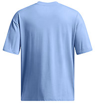 Under Armour Heavyweight Branded - T-shirt - uomo, Light Blue/Blue