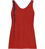 Under Armour HG Armour Scoop Graphic - canotta fitness - donna, Red