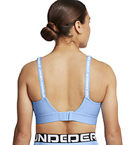 Under Armour Infinity W - reggiseno sportivo medio sostegno - donna, Light Blue