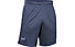 Under Armour Knit Performance Training - pantaloni corti fitness - uomo, Blue/Grey