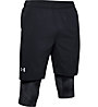 Under Armour Launch SW Long 2-in-1 Printed - Laufhose - Herren, Black