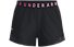 Under Armour Play Up Shorts 3.0 Trico Nov - pantaloni corti fitness - donna, Black/Pink