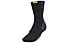 Under Armour Playmaker 1Pk Mid - calzini corti, Black/Purple