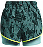 Under Armour Project Rock Day Flex W - Trainingshosen - Damen, Dark Green