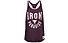 Under Armour Project Rock Iron Paradise - top fitness - uomo, Purple