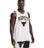 Under Armour Project Rock Reversible - top fitness - uomo, Black