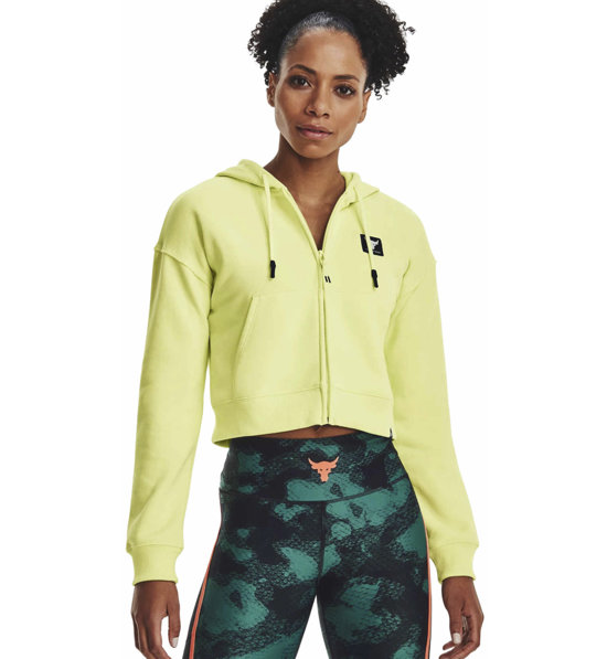 Felpa under discount armour bambino giallo