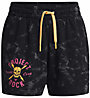 Under Armour Project Rock Underground Terry W - Trainingshosen - Damen, Black